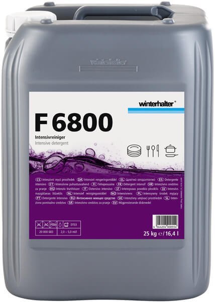 Płyn do zmywarki Winterhalter F6800 – do piekarni, 25 kg Płyn do zmywarki Winterhalter F6800 – do piekarni, 25 kg
