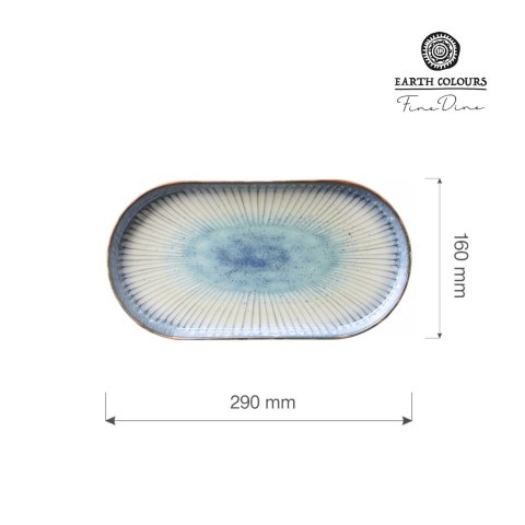 Talerz owalny Ammonite Galaxy, 290x160 mm - EARTH COLOURS