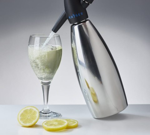 Syfon do wody sodowej STANDARD 1L - KAYSER Syfon do wody sodowej STANDARD 1L - KAYSER