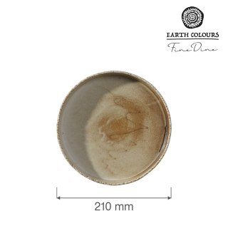 Talerz płytki Constancy 21 cm – Fine Dine Earth Colours