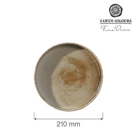 Talerz płytki Constancy 21 cm – Fine Dine Earth Colours