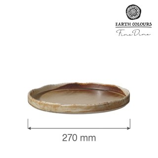 Talerz płytki Constancy 27 cm – Fine Dine Earth Colours