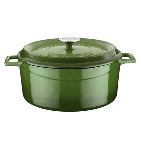 Garnek żeliwny (O)28cm, zielony LAVA Garnek żeliwny (O)28cm, zielony LAVA