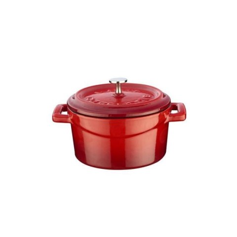 Mini garnek żeliwny (O)12cm, czerwony LAVA Mini garnek żeliwny (O)12cm, czerwony LAVA