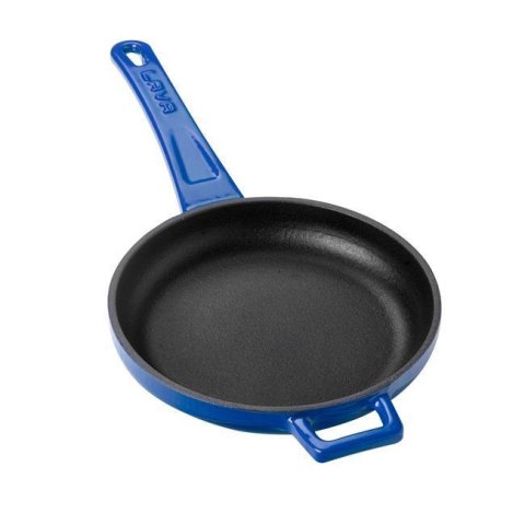 Mini patelnia żeliwna z metalowym uchwytem (O)16cm, niebieska LAVA Mini patelnia żeliwna z metalowym uchwytem (O)16cm, niebieska LAVA