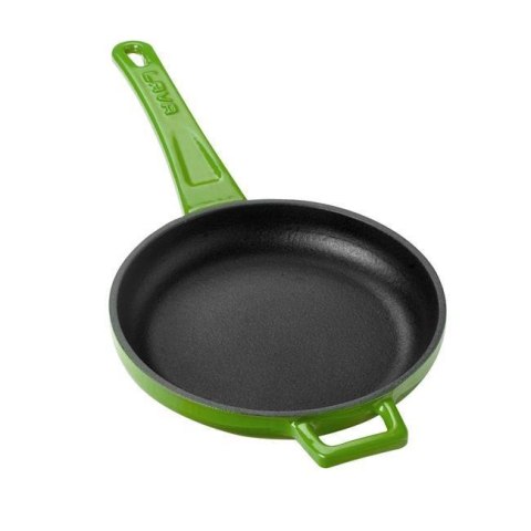 Mini patelnia żeliwna z metalowym uchwytem (O)16cm, zielona LAVA Mini patelnia żeliwna z metalowym uchwytem (O)16cm, zielona LAVA