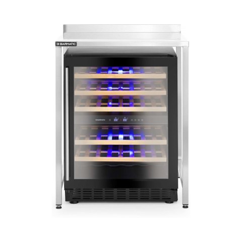Barowy stół konstrukcyjny Oxygen, 700x650x(H)900 mm - Barmatic Barowy stół konstrukcyjny Oxygen, 700x650x(H)900 mm - Barmatic
