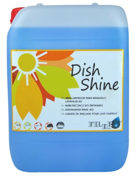 Nabłyszczacz Dish Shine 10 kg FILER – do zmywarek gastronomicznych Nabłyszczacz Dish Shine 10 kg FILER – do zmywarek gastronomicznych