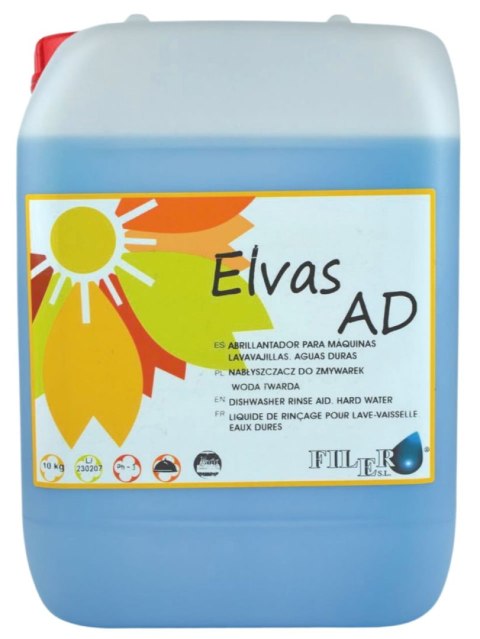 Nabłyszczacz ELVAS AD 12 kg FILER – do wody twardej Nabłyszczacz ELVAS AD 12 kg FILER – do wody twardej