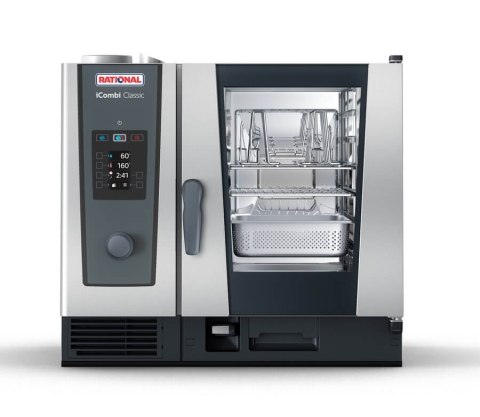 Piec konwekcyjno-parowy RATIONAL iCombi Classic 6 × GN 1/1 – elektryczny Piec konwekcyjno-parowy RATIONAL iCombi Classic 6 × GN 1/1 – elektryczny
