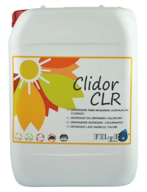 Płyn CLIDOR CLR F8400 12kg – do zmywarek gastronomicznych z chlorem