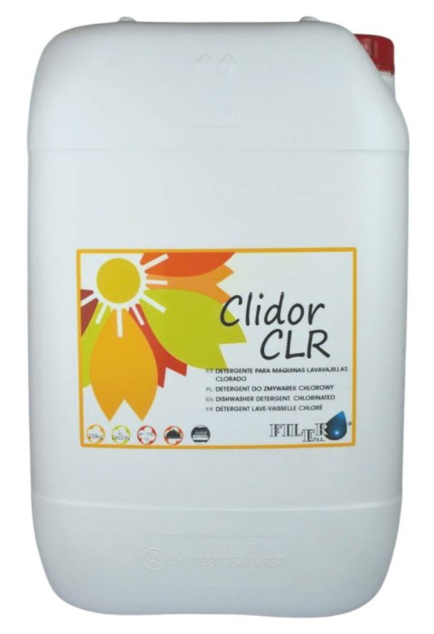 Płyn CLIDOR CLR F8400 FILER – 25kg z chlorem do zmywarek