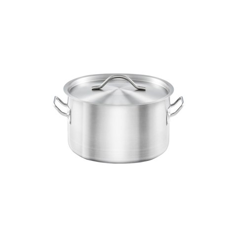 Garnek średni z pokrywką, stalowy, Basic, Ø 160 mm, V 1.9L - STALGAST | 012166 Garnek średni z pokrywką, stalowy, Basic, Ø 160 mm, V 1.9L - STALGAST | 012166