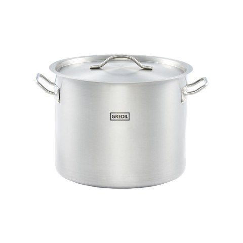 Garnek wysoki z pokrywką, stalowy, Ø 320 mm, V 20.9 l Garnek wysoki z pokrywką, stalowy, Ø 320 mm, V 20.9 l