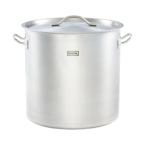Garnek wysoki z pokrywką, stalowy, Ø 400 mm, V 50.3 l Garnek wysoki z pokrywką, stalowy, Ø 400 mm, V 50.3 l