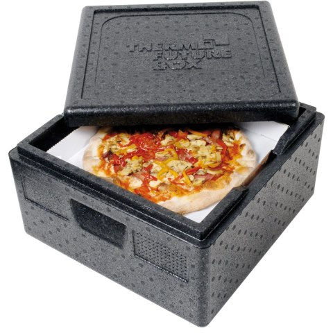 Pojemnik termoizolacyjny do pizzy, czarny, V 32 l Pojemnik termoizolacyjny do pizzy, czarny, V 32 l