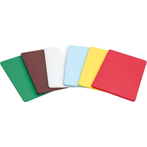 Deska do krojenia, biała, HACCP, 450x300 mm Deska do krojenia, biała, HACCP, 450x300 mm