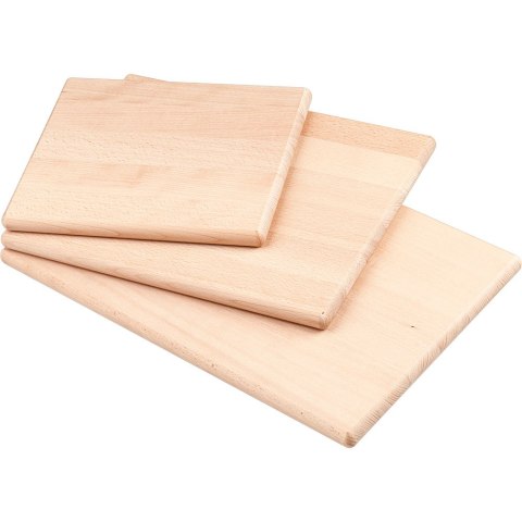 Deska drewniana, gładka, 250x300 mm Deska drewniana, gładka, 250x300 mm