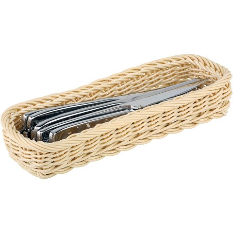 Koszyk na sztućce z polipropylenu, 270x100x50 mm Koszyk na sztućce z polipropylenu, 270x100x50 mm