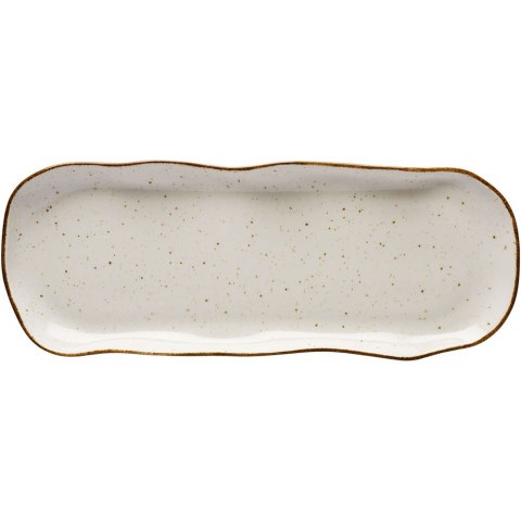Pólmisek-taca, kolor beżowy, Stone Age, L 350 mm Pólmisek-taca, kolor beżowy, Stone Age, L 350 mm
