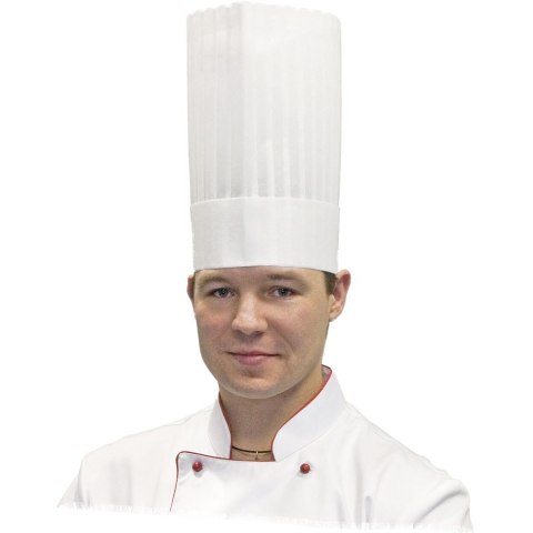 Czapka kucharska Le Chef h 250 mm Czapka kucharska Le Chef h 250 mm