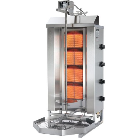 Gyros, kebab gazowy, GD 4-S, P 14 kW, G 30 Gyros, kebab gazowy, GD 4-S, P 14 kW, G 30