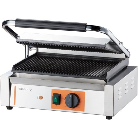 Kontakt grill, Panini, ryflowany, Caterina, P 2.2 kW Kontakt grill, Panini, ryflowany, Caterina, P 2.2 kW