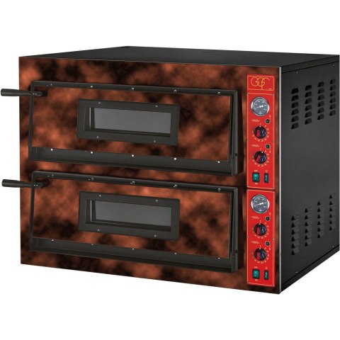 Piec do pizzy F_Line, Rustica, 2x4x36, U 400 V, P 12 kW Piec do pizzy F_Line, Rustica, 2x4x36, U 400 V, P 12 kW