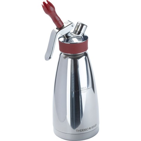 Syfon do bitej śmietany i sosów, iSi, Thermo Whip PLUS, V 0.5 l Syfon do bitej śmietany i sosów, iSi, Thermo Whip PLUS, V 0.5 l