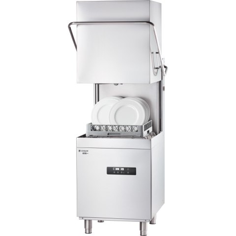Zmywarko wyparzarka, kapturowa, dozownik płynu myjącego, pompa wspomagająca płukanie, P 10.8 kW, U 400 V Zmywarko wyparzarka, kapturowa, dozownik płynu myjącego, pompa wspomagająca płukanie, P 10.8 kW, U 400 V