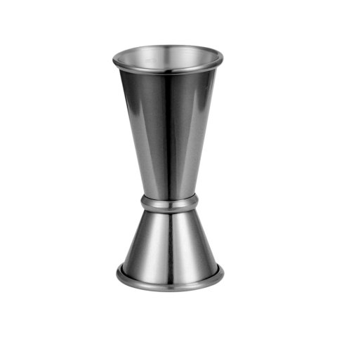 Miarka barmańska, dwustronna, jigger, czarna, V 0.025-0.05 l Miarka barmańska, dwustronna, jigger, czarna, V 0.025-0.05 l