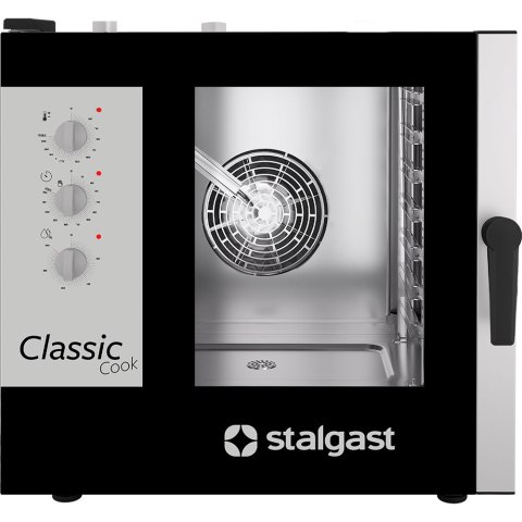 Piec konwekcyjno-parowy, STALGAST ClassicCook, manualny, gazowy, 7xGN1/1, P 14 kW Piec konwekcyjno-parowy, STALGAST ClassicCook, manualny, gazowy, 7xGN1/1, P 14 kW