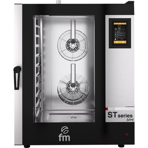 Piec konwekcyjno-parowy, piekarniczy z systemem mycia, ST-Bakery, dotykowy, 10x(600x400), P 15.6 kW Piec konwekcyjno-parowy, piekarniczy z systemem mycia, ST-Bakery, dotykowy, 10x(600x400), P 15.6 kW