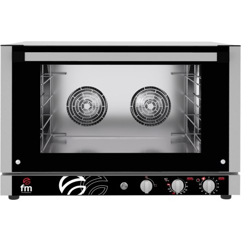 Piec konwekcyjny z nawilżaniem, ShopCook, manualny, 4x600x400/4xGN 1/1, P 6.3 kW Piec konwekcyjny z nawilżaniem, ShopCook, manualny, 4x600x400/4xGN 1/1, P 6.3 kW