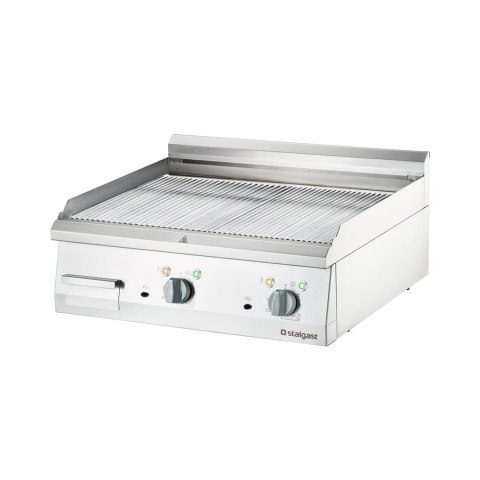 Płyta grillowa elektryczna, chromowana, ryflowana, P 8.1 kW, U 400 V Płyta grillowa elektryczna, chromowana, ryflowana, P 8.1 kW, U 400 V