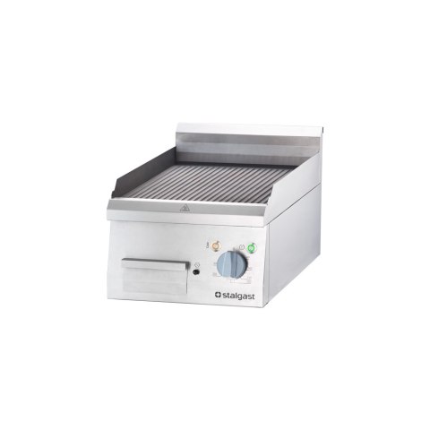 Płyta grillowa elektryczna, ryflowana, 4 kW Płyta grillowa elektryczna, ryflowana, 4 kW