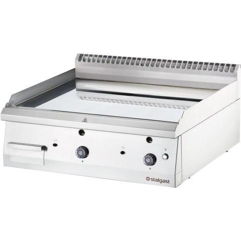 Płyta grillowa nastawna, chromowana, gładka, gazowa, 800x700, 13.0 kW, G20/20 mbar Płyta grillowa nastawna, chromowana, gładka, gazowa, 800x700, 13.0 kW, G20/20 mbar