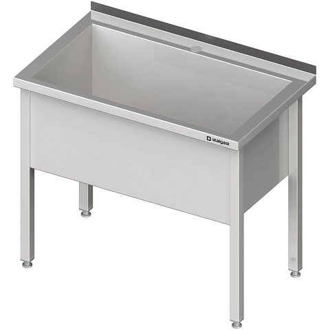 Stół z basenem 1-komorowym spawany 800x600x850 mm h=400 mm Stół z basenem 1-komorowym spawany 800x600x850 mm h=400 mm
