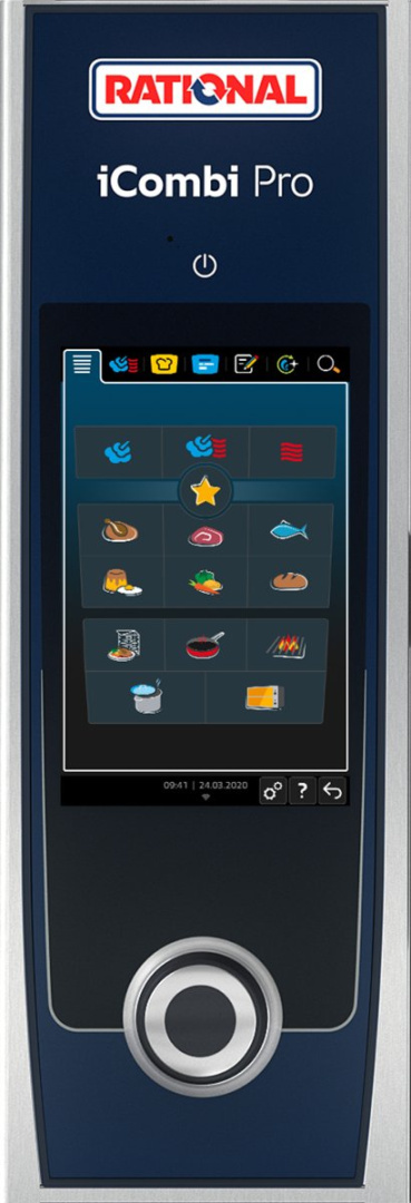 Piec konwekcyjno-parowy gastronomiczny Rational iCombi Pro 6xGN 1/1 - panel Piec konwekcyjno-parowy gastronomiczny Rational iCombi Pro 6xGN 1/1 - panel