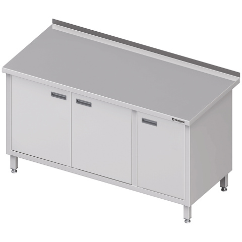 Stół przyścienny z szafką (P),drzwi skrzydłowe 1700x700x850 mm Stół przyścienny z szafką (P),drzwi skrzydłowe 1700x700x850 mm