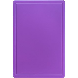 Deska do krojenia, fioletowa, HACCP, 600x400x18 mm