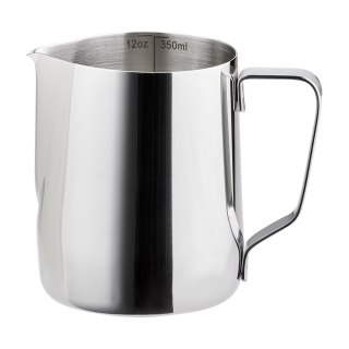 Dzbanek stalowy do spieniania mleka z miarką, V 0.35 l