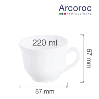 Filiżanka Trianon 220 ml, 87 mm, h - 67 mm Arcoroc
