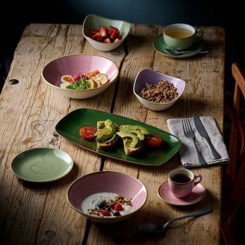 Filiżanka do espresso Stonecast Petal Pink, 90ml Churchill