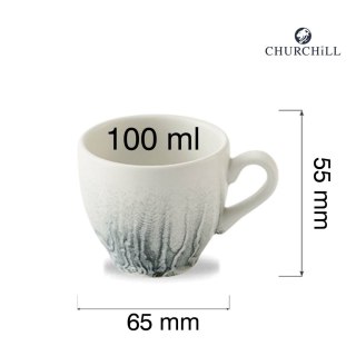 Filiżanka do espresso Tide Black, 100ml Churchill