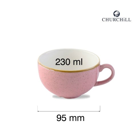 Filiżanka do kawy i herbaty Stonecast Petal Pink, 227ml Churchill