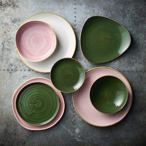 Miska coupe Stonecast Sorrel Green, 250mm Churchill