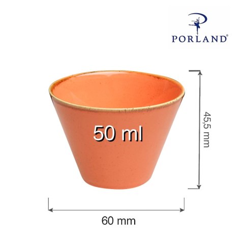 Miska stożkowa Amber 50 ml Porland