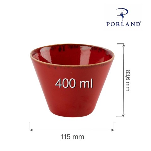Miska stożkowa Magma 400 ml Porland