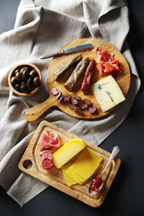 Miska z drewna oliwnego, HENDI, ø155x(H)75mm Hendi